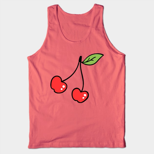 Cherries Tank Top by WordFandom